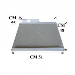 VETRO COP ARISTON 39871 55X50