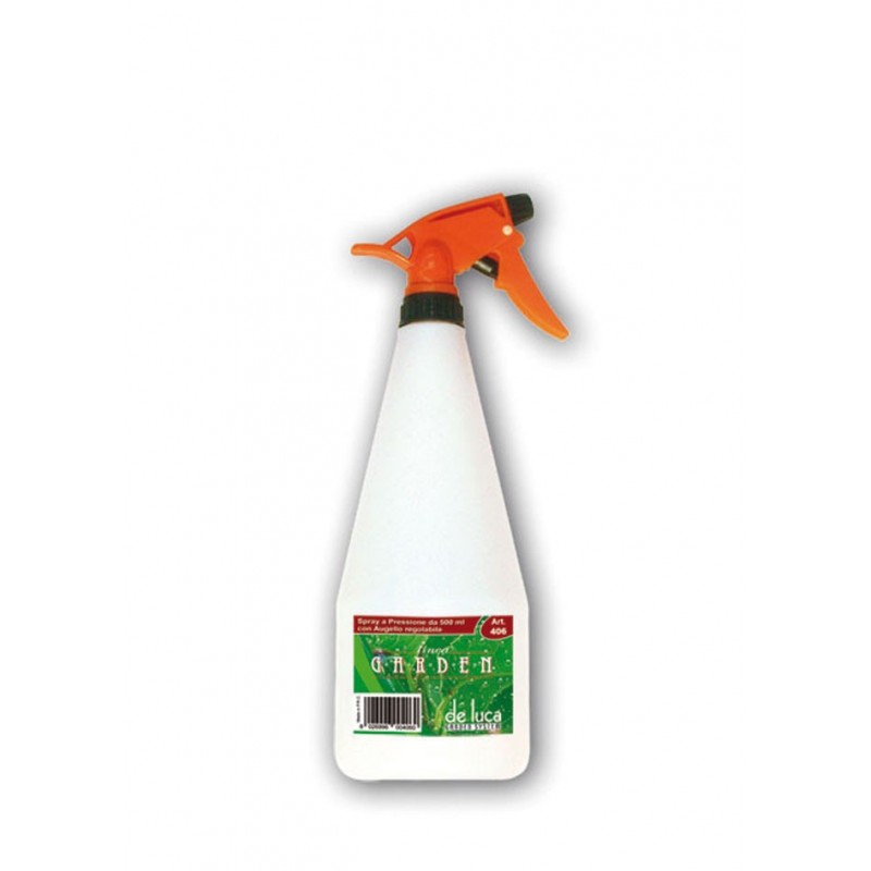 Spruzzatore spray a pressione 500 ml con augello in ottone regolabile