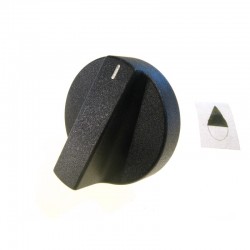 Manopola nera adattabile...