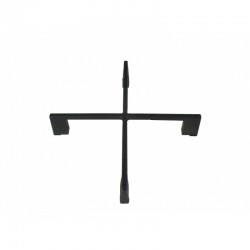 Griglia ghisa smaltata nero...